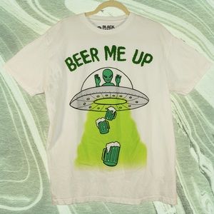 Beer Me Up Black Matter Tee